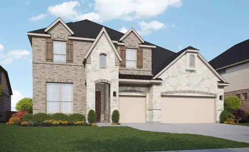 New construction Single-Family house 4371 Michigan Ave, Midlothian, TX 76065 plan Dartmouth - image
