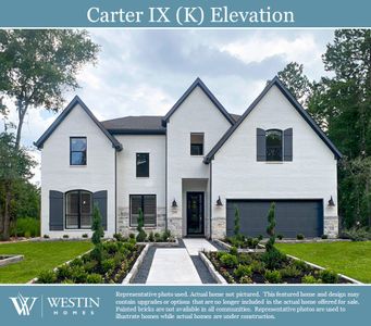 New construction Single-Family house 4520 Pistachio Trl, Manvel, TX 77578 The Carter IX- photo 0