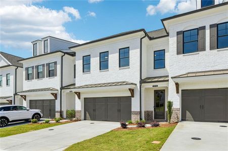 New construction Townhouse house 4916 Molder Ave, Unit 64, Buford, GA 30518 plan The Stockton - image