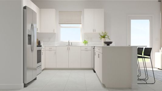 Harbor plan kitchen