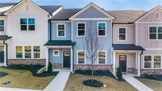 New construction Townhouse house 401 Whitehorse Wy, Unit 42, Conyers, GA 30094 - image