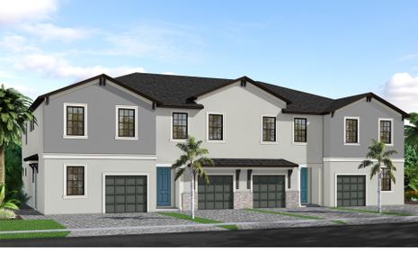 Townhome 4-Unit Exterior