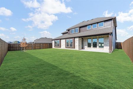 New construction Single-Family house 16412 Thistle Bend Dr, Justin, TX 76247 Spring Cress II- photo 0