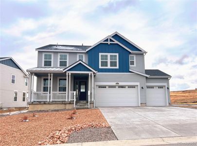 New construction Single-Family house 39799 Yorktown Terrace, Elizabeth, CO 80018 - photo 0