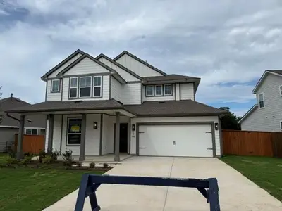 New construction Single-Family house 156 Wagon Spoke Wy, Liberty Hill, TX 78642 plan Dormer First - image