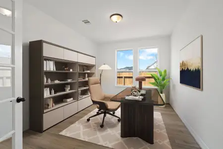 New construction Single-Family house 32035 Sweet Pea, Hockley, TX 77447 plan Cheyenne - image