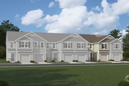 New construction Townhouse house 3045 High Bluff St, Kannapolis, NC 28083 plan Sierra - image