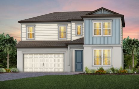 New construction Single-Family house 13816 Sunlight Meadow Dr, Riverview, FL 33578 plan Coral - image
