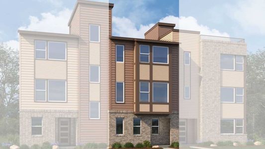 New construction Townhouse house 14219 Currant St, Broomfield, CO 80020 plan Antora - image