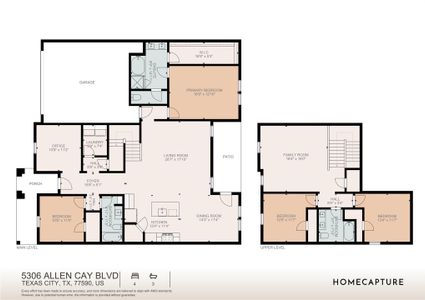 New construction Single-Family house 5306 Allen Cay Dr, Texas City, TX 77590 plan JACKSON - image