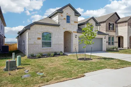 New construction Single-Family house 11424 Feather Vale, San Antonio, TX 78254 plan The Holly (4004) - image