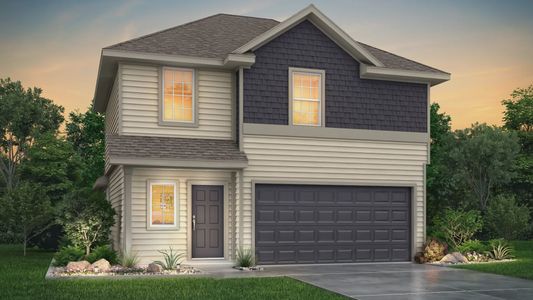New construction Single-Family house 9238 Crestone Peak Dr, Willis, TX 77318 plan The Lakeland - image