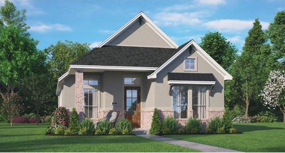 New construction Single-Family house 11807 S Pavillion Ct, Mont Belvieu, TX 77523 Torrey Pines -42' Lot- photo 0