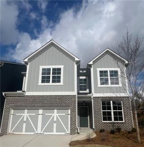 New construction Townhouse house 269 Lakeside Pl, Canton, GA 30114 The Sidney- photo 26 26