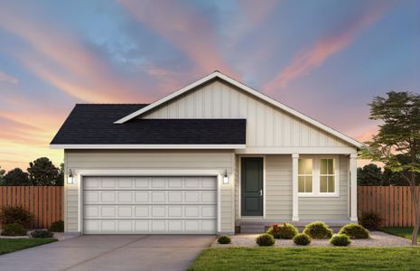 New construction Single-Family house 2380 Mosker St, Strasburg, CO 80136 plan Hewitt II - image