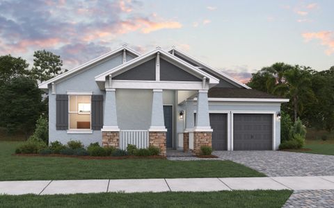 New construction Single-Family house 6117 Flowering Cherry Bnd, Winter Garden, FL 34787 plan Anna Maria - image