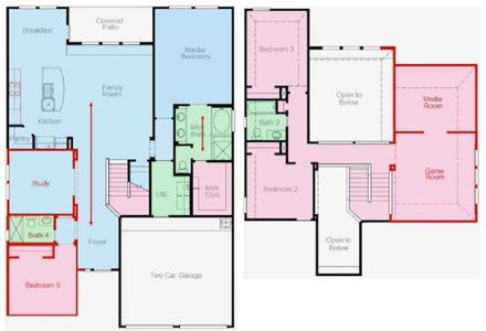 Floor plan diagram