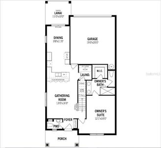 Sofia Floorplan - First Floor