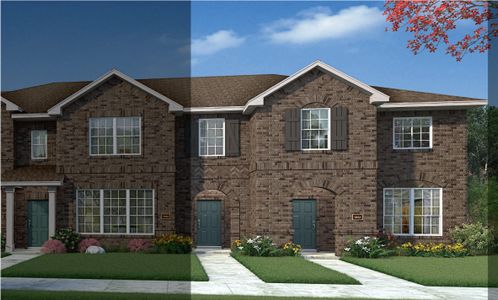 New construction Townhouse house 2969 Baneberry Ln, Mesquite, TX 75150 Houston A- photo 2 2