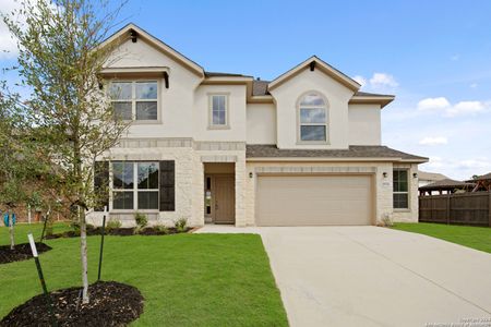 New construction Single-Family house 29720 Slate Crk, Fair Oaks Ranch, TX 78015 The Atalon- photo 0 0