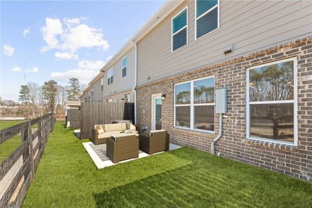 New construction Townhouse house 878 Porter Ridge Ln, Unit LOT 3, Decatur, GA 30032 plan Cabot - image 3
