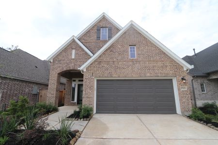 New construction Single-Family house 27123 Butterfly Mint Ln, Hockley, TX 77447 The Greensbrook- photo 1 1