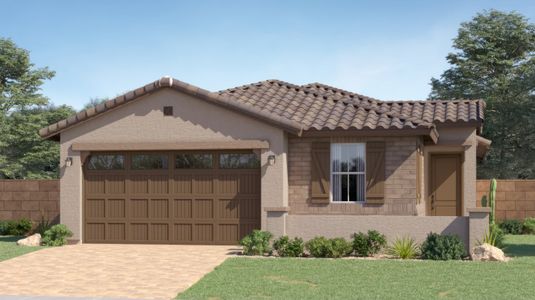New construction Single-Family house 23389 W Weir Ave, Buckeye, AZ 85326 plan Barbaro Plan 3570 - image