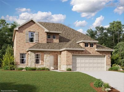 New construction Single-Family house 1633 Glacier Drive, Forney, TX 75126 Grayson Homeplan- photo 0