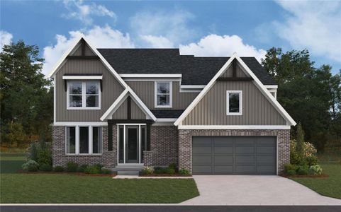 New construction Single-Family house 320 Cherokee Rose Ln, Hoschton, GA 30548 plan Clay - image