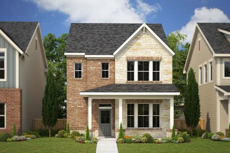 New construction Single-Family house 1321 Roundup Wy, Argyle, TX 76226 plan The Crossgate - image