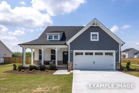 New construction Single-Family house Tbd0075 Priming Wy, Angier, NC 27501 Birch II B- photo 0