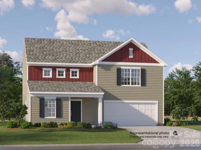 New construction Single-Family house 1622 Cottage Creek Dr, Bessemer City, NC 28016 plan Blake - image