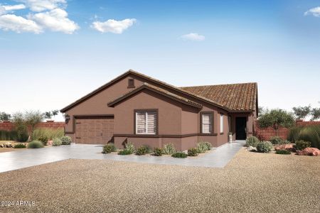 New construction Single-Family house 680 W Crowned Dove Trail, Casa Grande, AZ 85122 Pine- photo 0