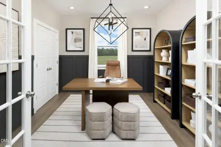 New construction Single-Family house 75 Stuart Grove Rd, Broadway, NC 27505 plan Allegheny - image