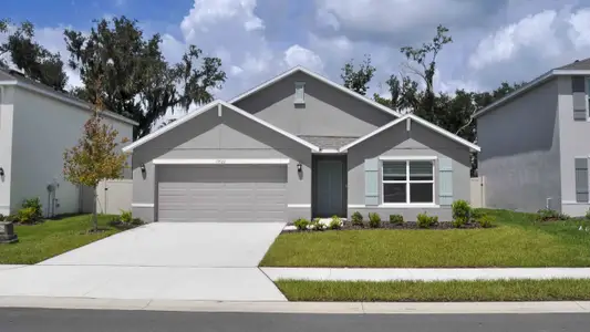 New construction Single-Family house 10522 Gentle Current Wy, Parrish, FL 34219 plan Cali - image
