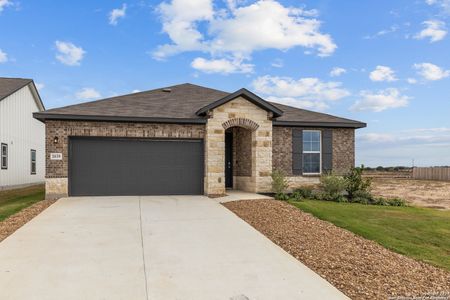 New construction Single-Family house 2039 Newforest Peak, New Braunfels, TX 78130 Sierra- photo 0 0