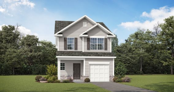 New construction Single-Family house Hinesville, GA 31313 plan The Roswell - image