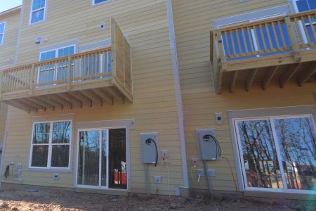 New construction Townhouse house 2311 Bay Minette Sta, Apex, NC 27502 Buckingham - Front Entry Townhomes- photo 15 15