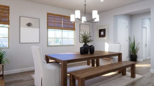 Dining Room | Cielo | Mira Vista at Victory in Buckeye, AZ by Landsea Homes