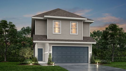 New construction Single-Family house 14918 Homing Mdw, San Antonio, TX 78253 plan The Emerald - image