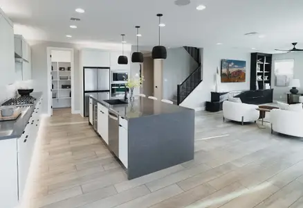 New construction Single-Family house 10245 E Unity Ave, Mesa, AZ 85212 plan 4026 Elevation F - image