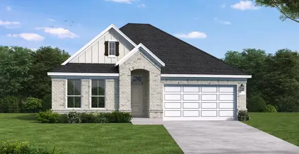 New construction Single-Family house 1604 Snowdrop Dr, Georgetown, TX 78628 plan Somerset - image