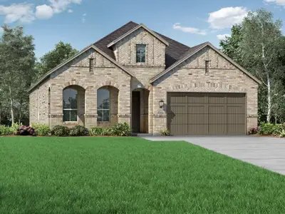 New construction Single-Family house 112 High Rock Pass, Kyle, TX 78640 plan Amberley - image