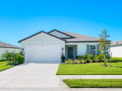 New construction Single-Family house 9975 Last Light Gln, Parrish, FL 34219 - image