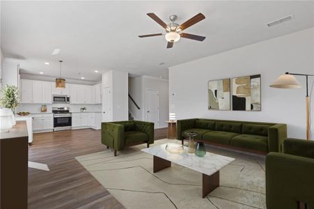 New construction Single-Family house 688 Shoals Trl, Dallas, GA 30132 plan Alexander - image 11