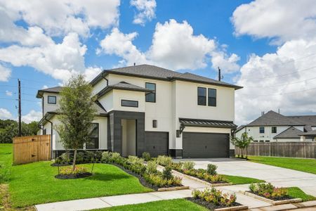 New construction Single-Family house 9802 Hunters Run Dr, Missouri City, TX 77459 plan 5049 Elevation F - image