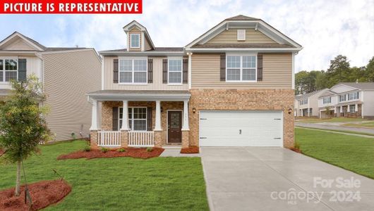 New construction Single-Family house 1851 Vanderlyn Street, Monroe, NC 28112 The Wilmington- photo 0