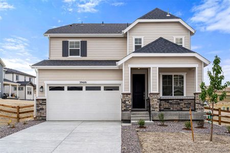 New construction Single-Family house 39681 Congress Lane, Elizabeth, CO 80107 Estes- photo 0