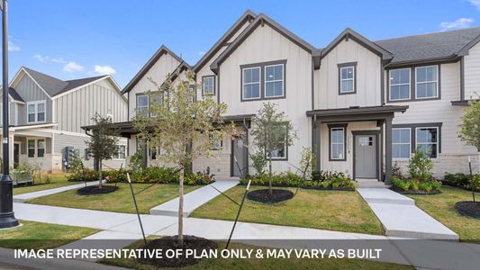 New construction Townhouse house 2555 Violet Theo Ln, Round Rock, TX 78665 - image