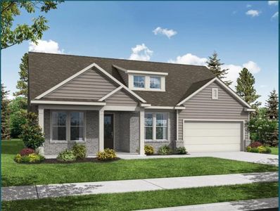 New construction Single-Family house 395 Atlas Ln, Winder, GA 30680 plan The Harrison G - image